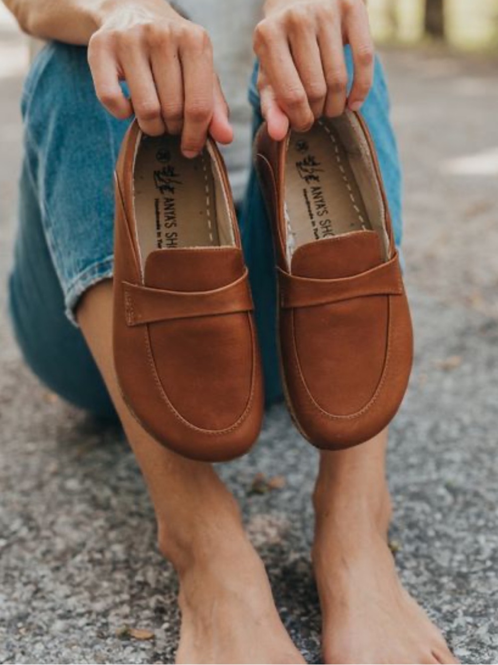 DALIA LEATHER LOAFERS Brown 39
